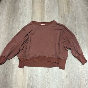 Free people sweatshirt